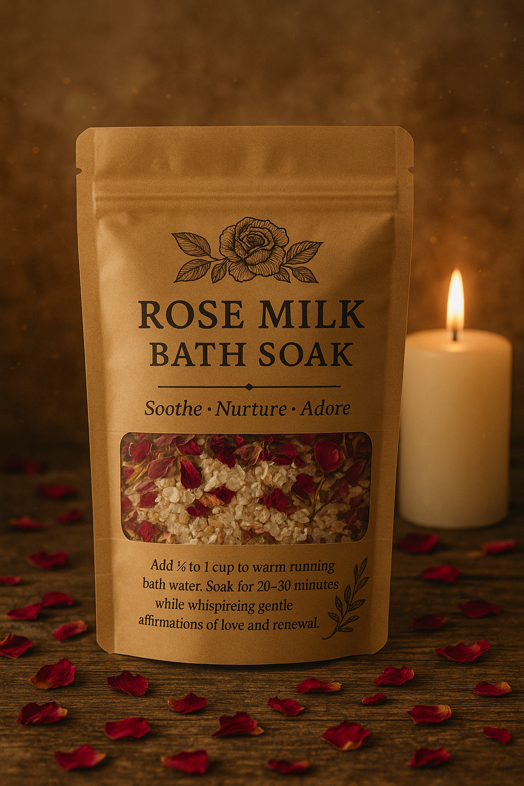 Rose Milk Bath Soak