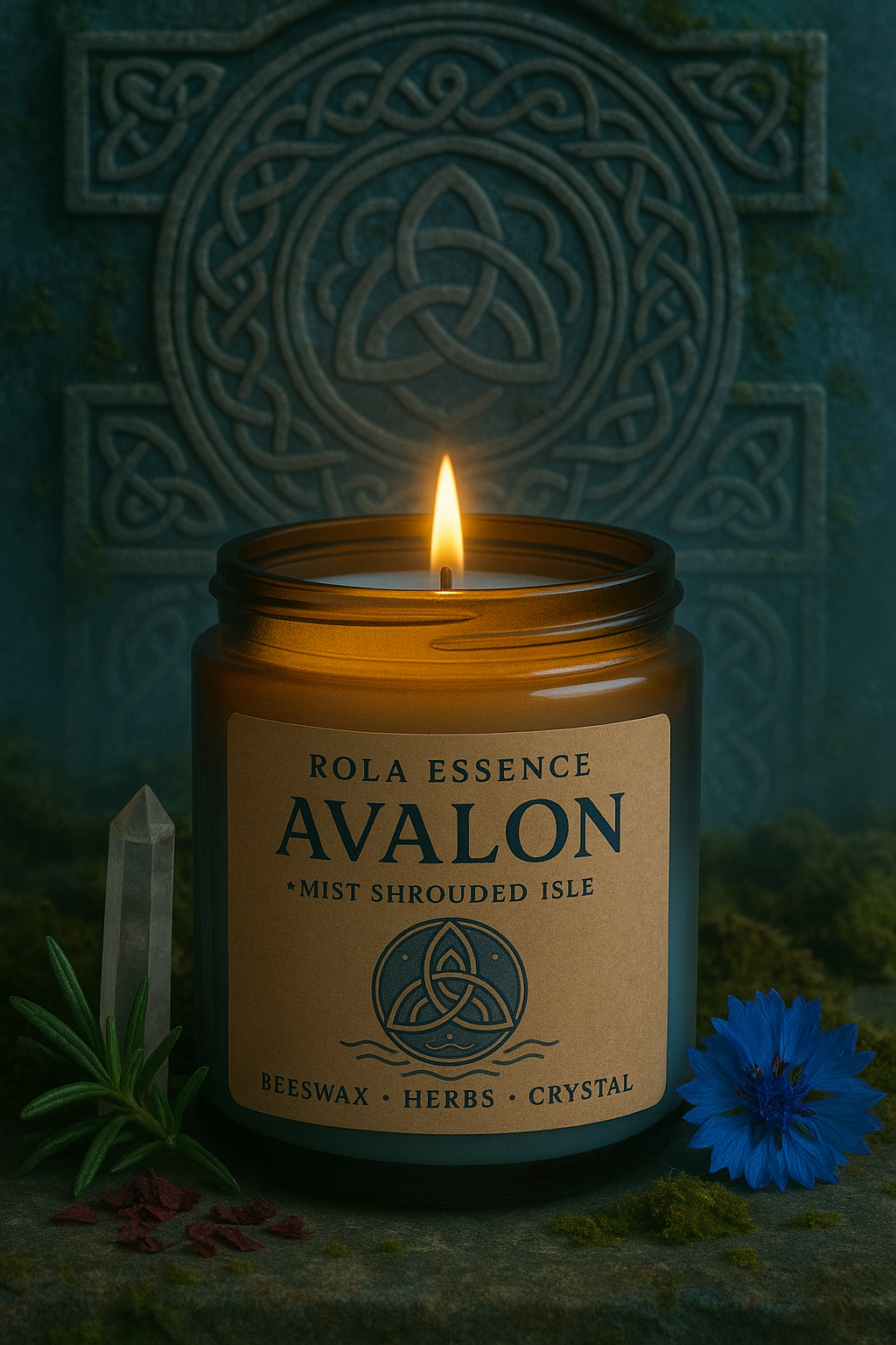 Avalon Candle — The Mist Shrouded Isle