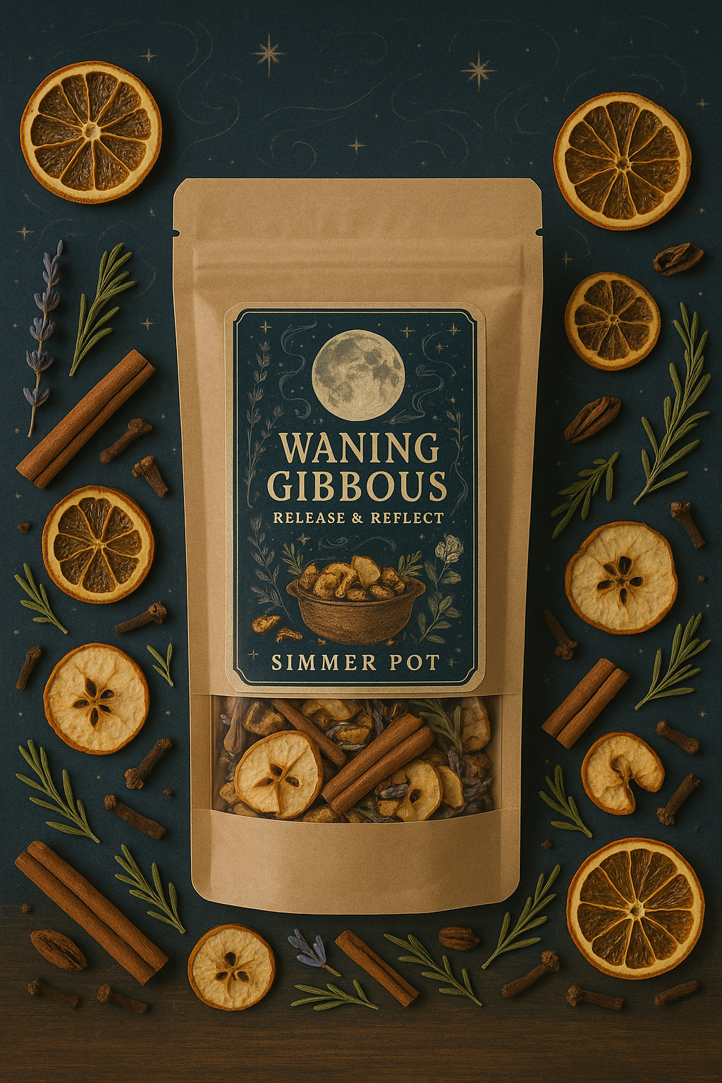 Waning Gibbous Simmer Pot – Release & Reflect