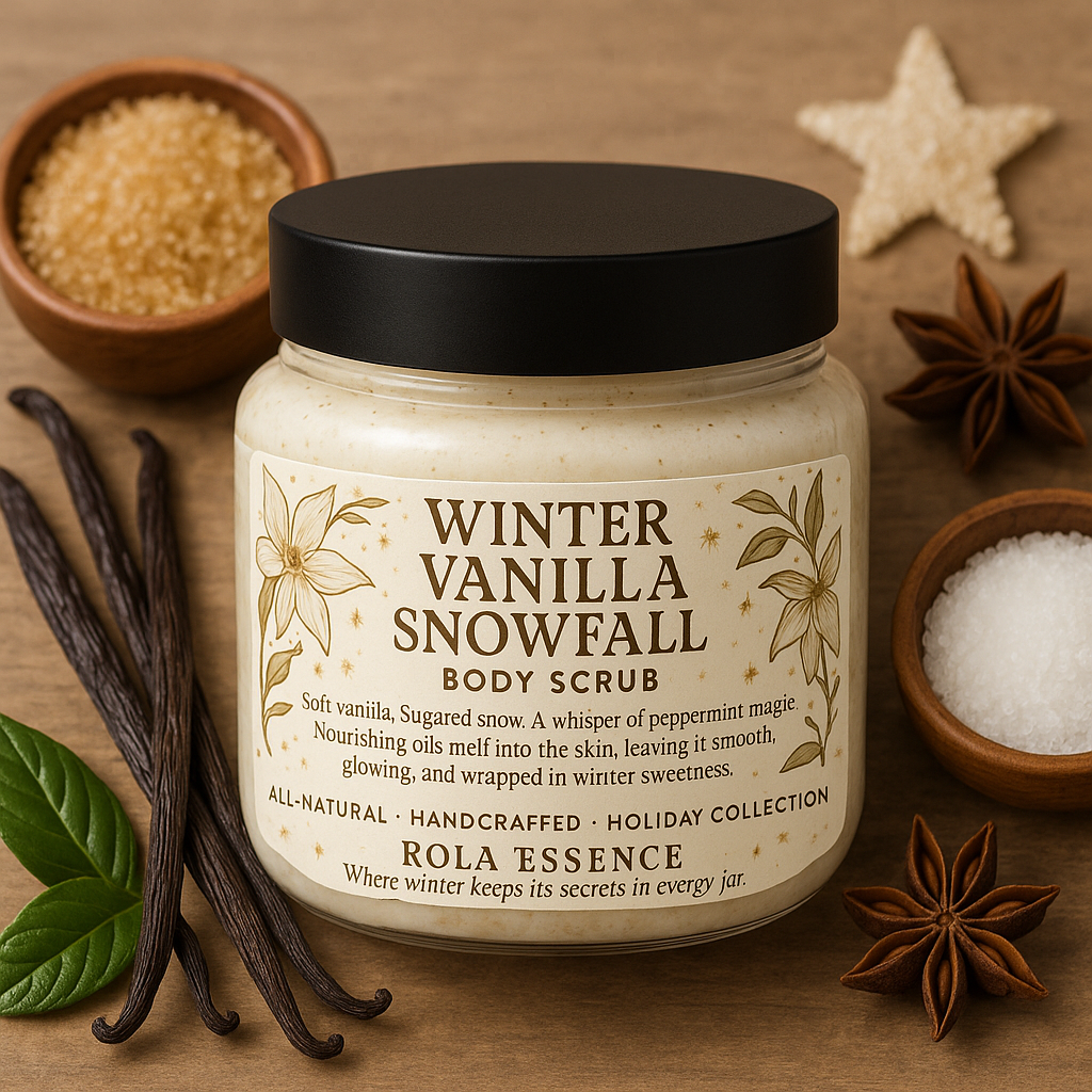 Winter Vanilla Snowfall – Body Scrub