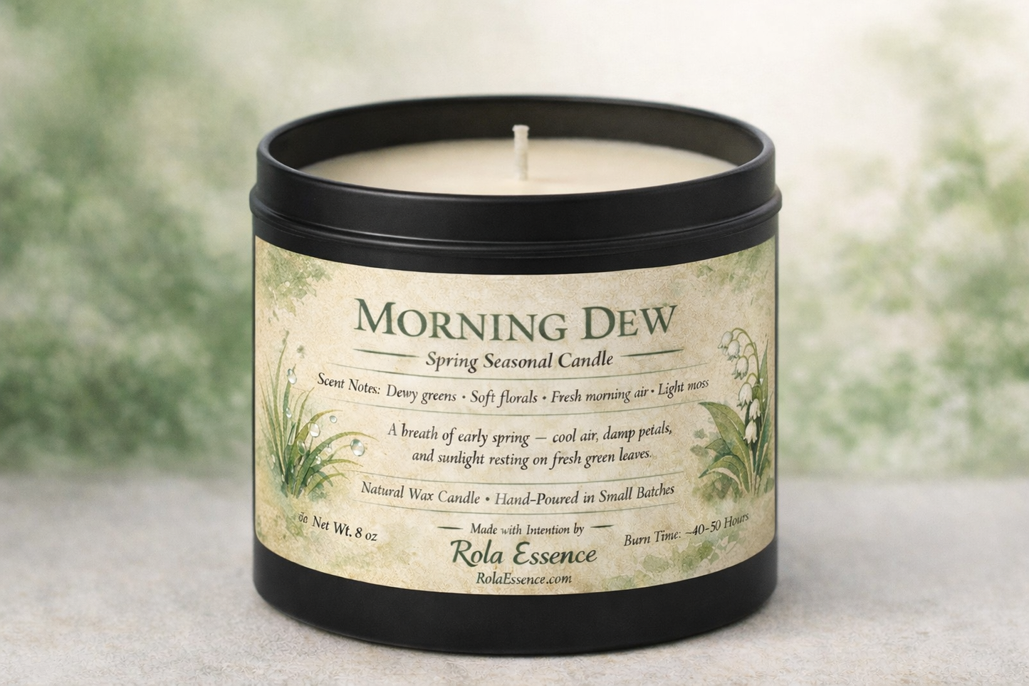 Morning Dew – Spring Seasonal Candle