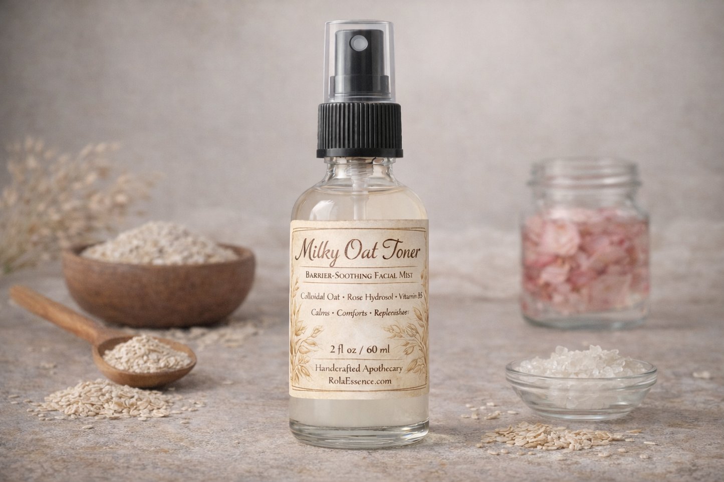 Milky Oat Toner – Barrier-Soothing Facial Mist