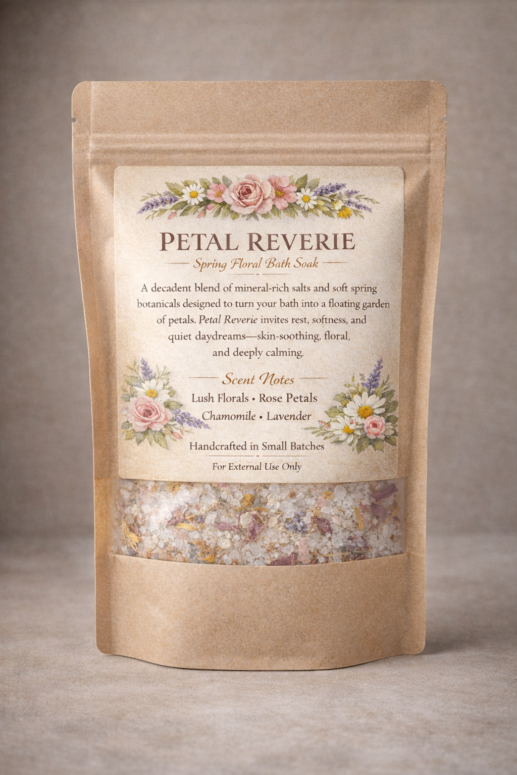 Petal Reverie – Spring Floral Bath Soak