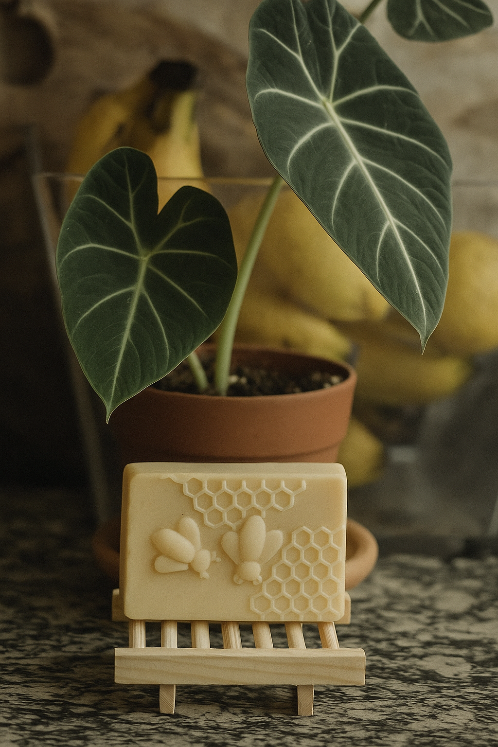 All-Natural Bamboo Soap Holder