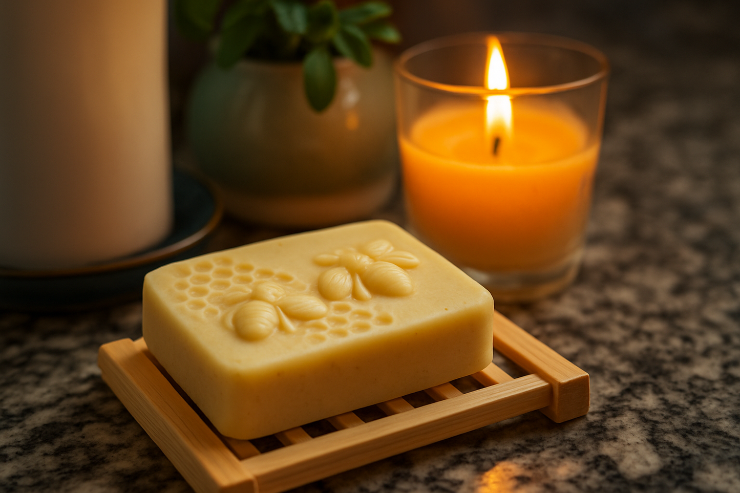 All-Natural Bamboo Soap Holder