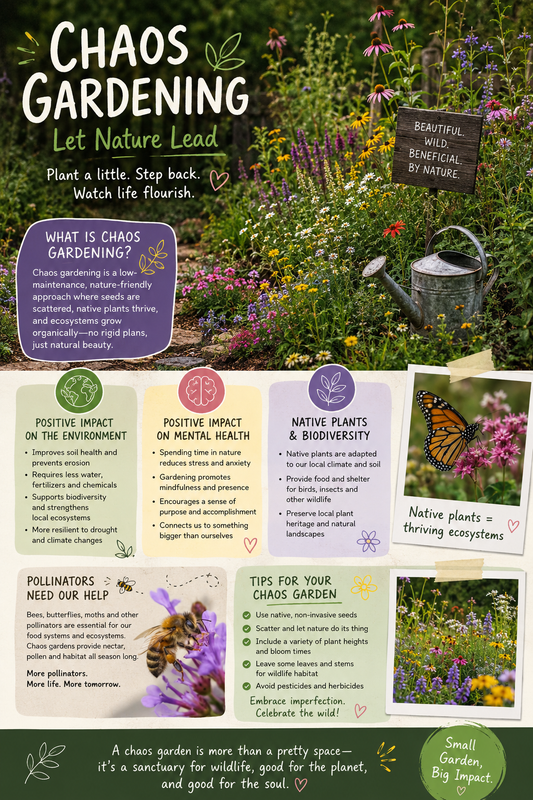 Chaos Gardening: Letting Nature Write Part of the Story