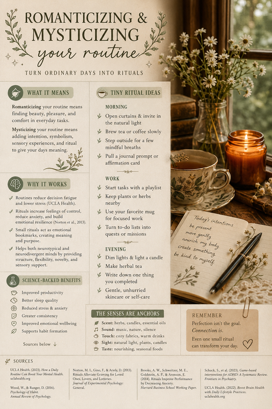 Why Romanticizing Your Routine Actually Works: The Science Behind Everyday Rituals