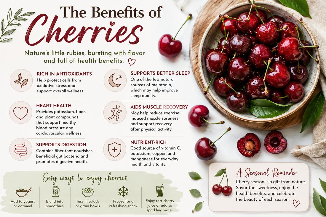 Cherries: Nature’s Little Rubies of Wellness