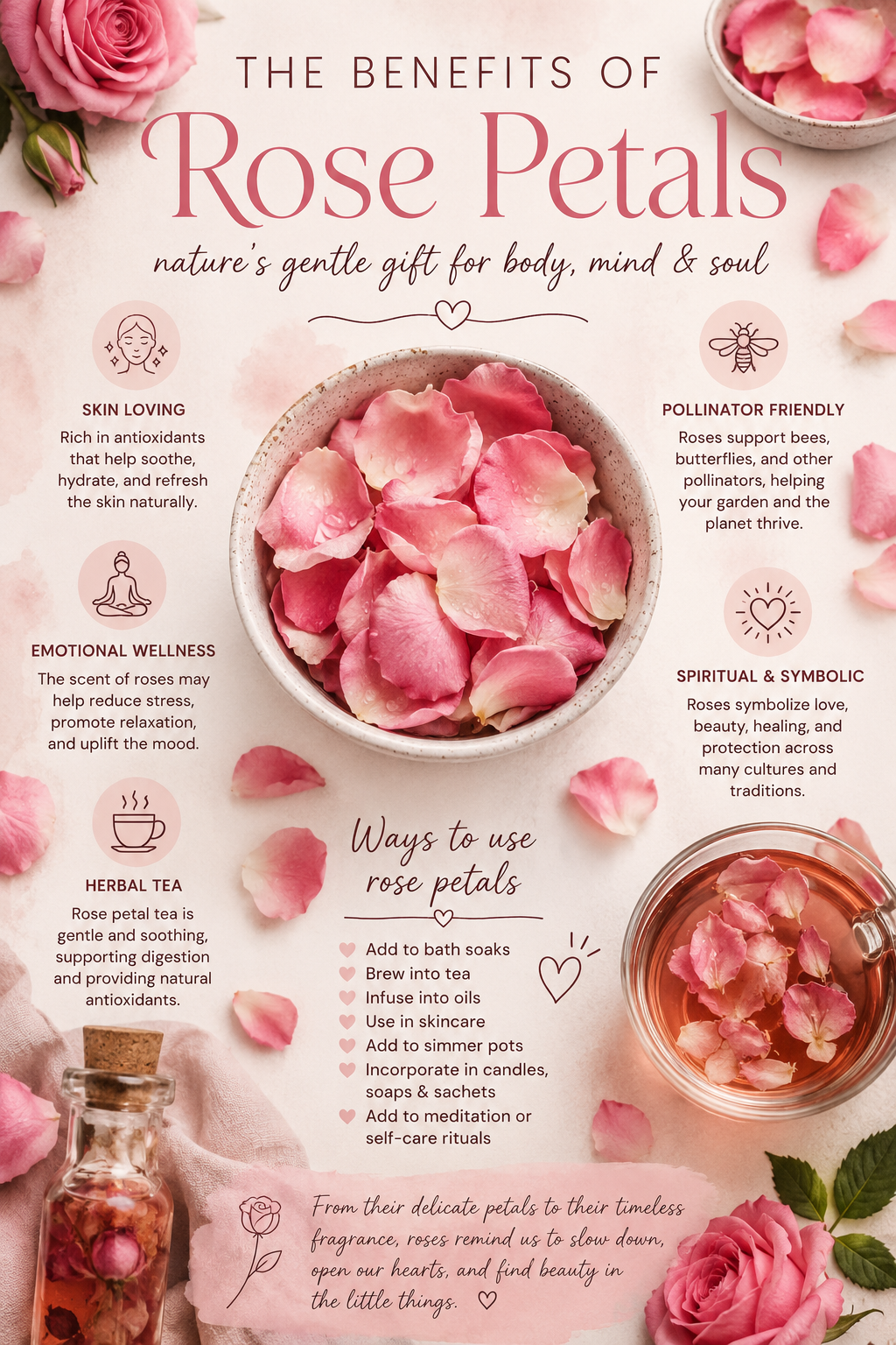 Rose Petals: Nature’s Softest Love Letter