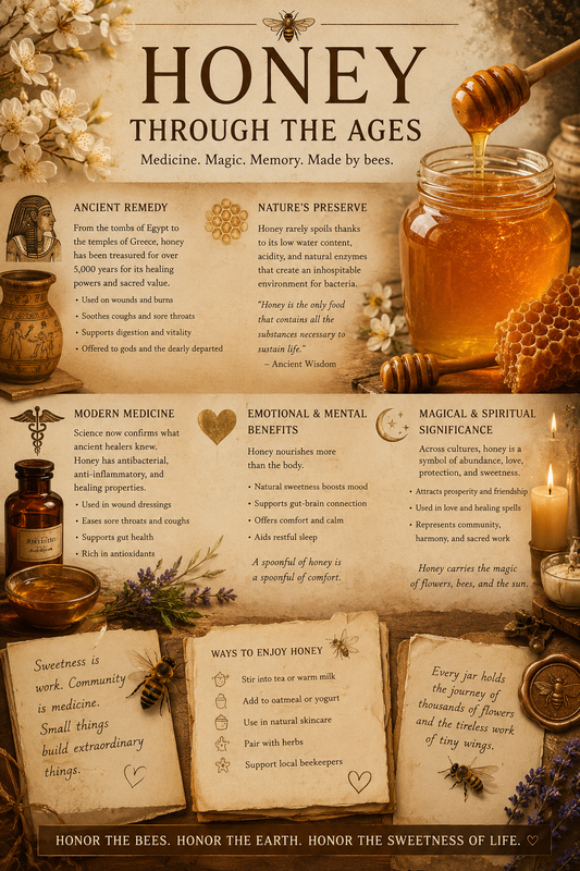 Honey Through the Ages: Medicine, Magic, and the Sweetness That Endures