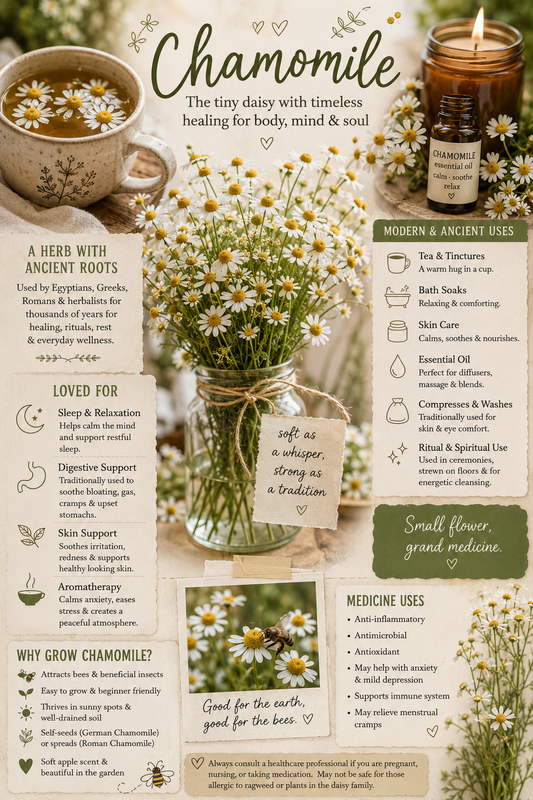Chamomile: The Tiny Daisy that has Comforted Generations