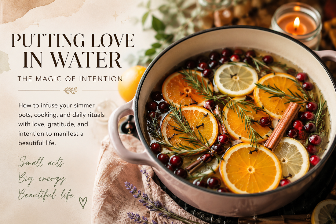 Stirring Love Into Water: The Ancient Art of Intention, Simmer Pots, and Everyday Manifestation