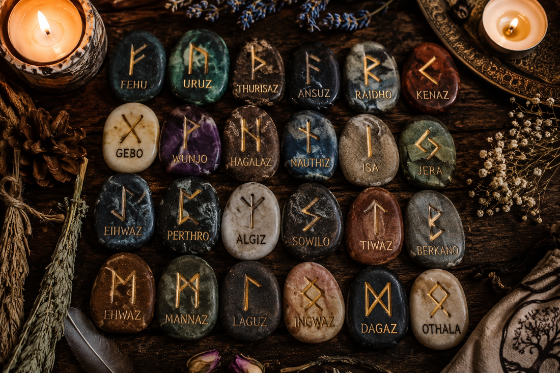 Runes: Ancient Symbols, Living Wisdom, and Art of Mystical Divination
