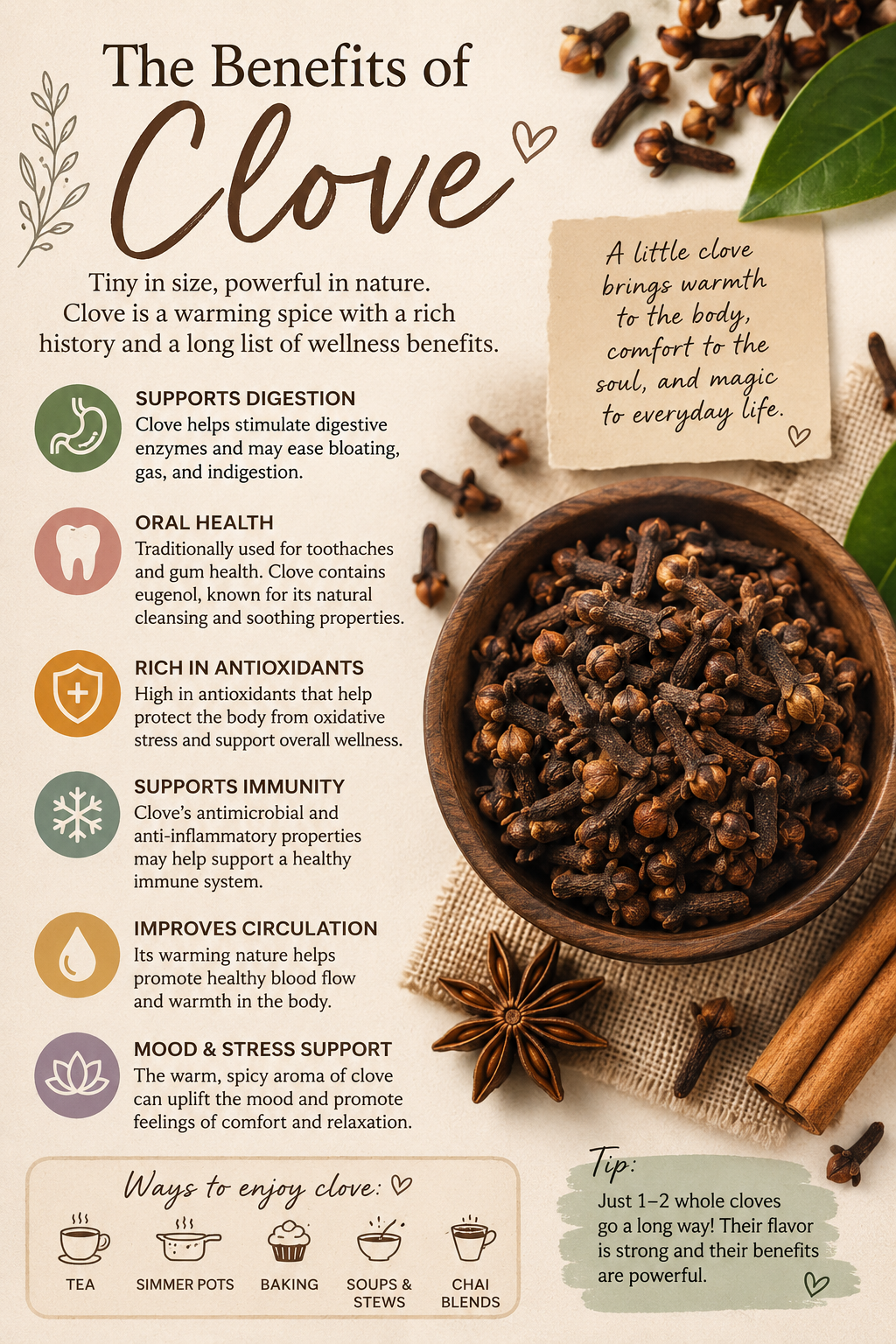 Clove: The Tiny Spice with a Fiery Heart
