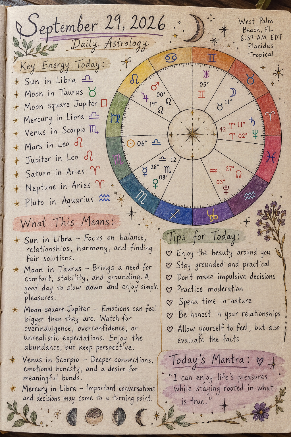Daily Astrology Forecast: September 29, 2026 | Finding the Truth Beneath the Feeling