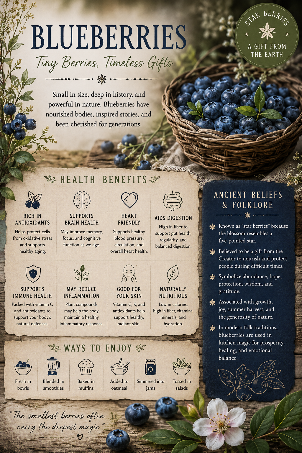 Blueberries: Nature’s Tiny Superfruit with Ancient Roots