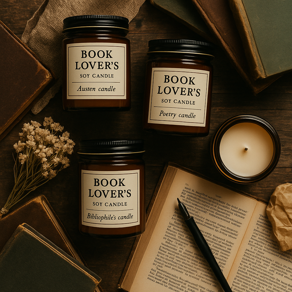 Literature Inspired Candles