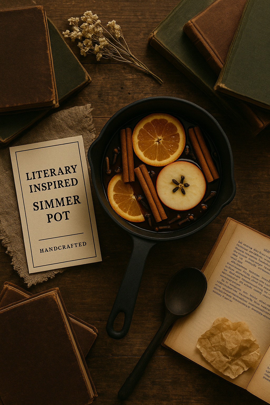 Literature Inspired Simmer Pots