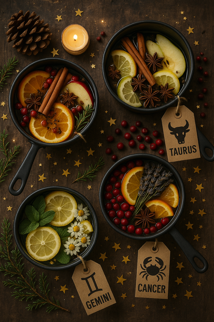Zodiac Inspired Simmer Pots