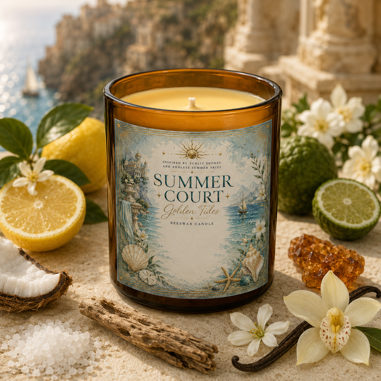 Summer Court - Golden Tides Candle