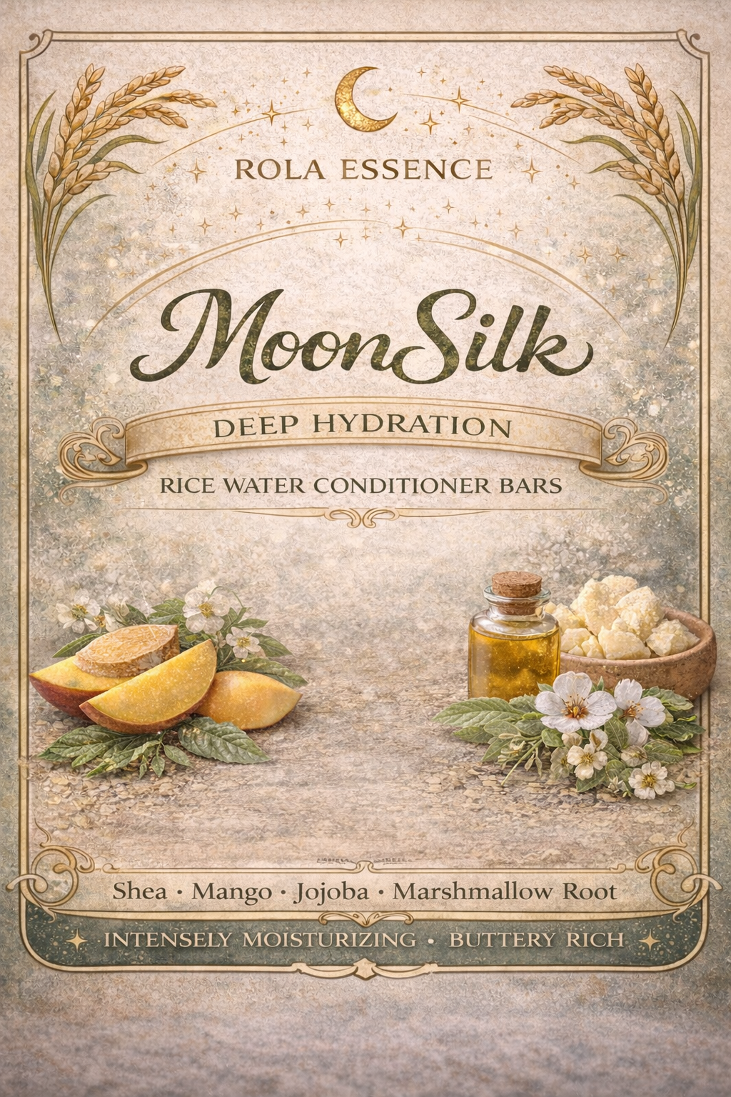 MoonSilk Deep Hydration - Rice Water Conditioner Bar