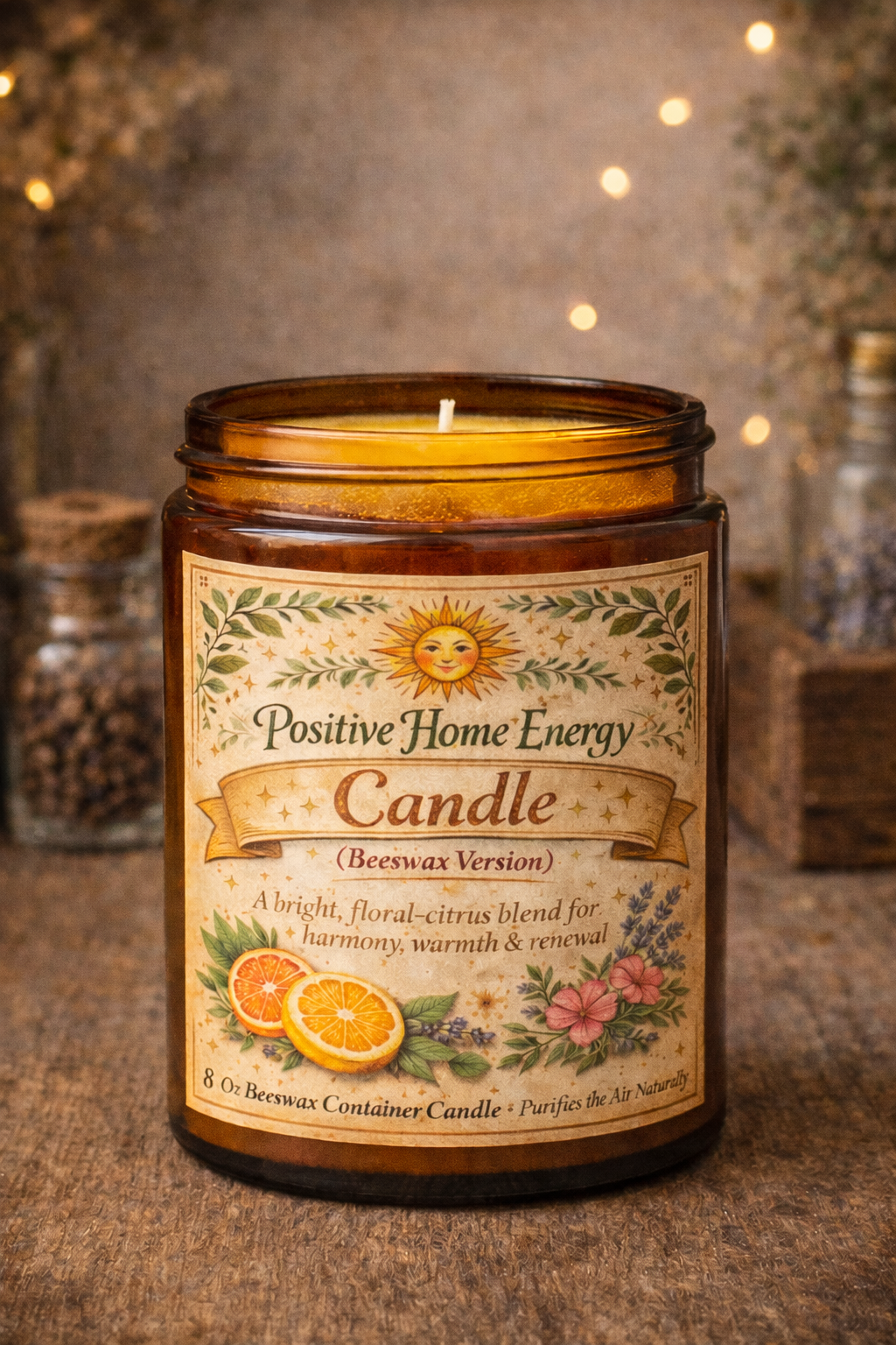 Positive Home Energy Candle