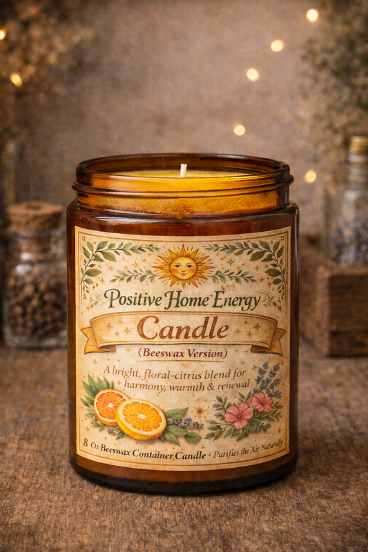 Positive Home Energy Candle