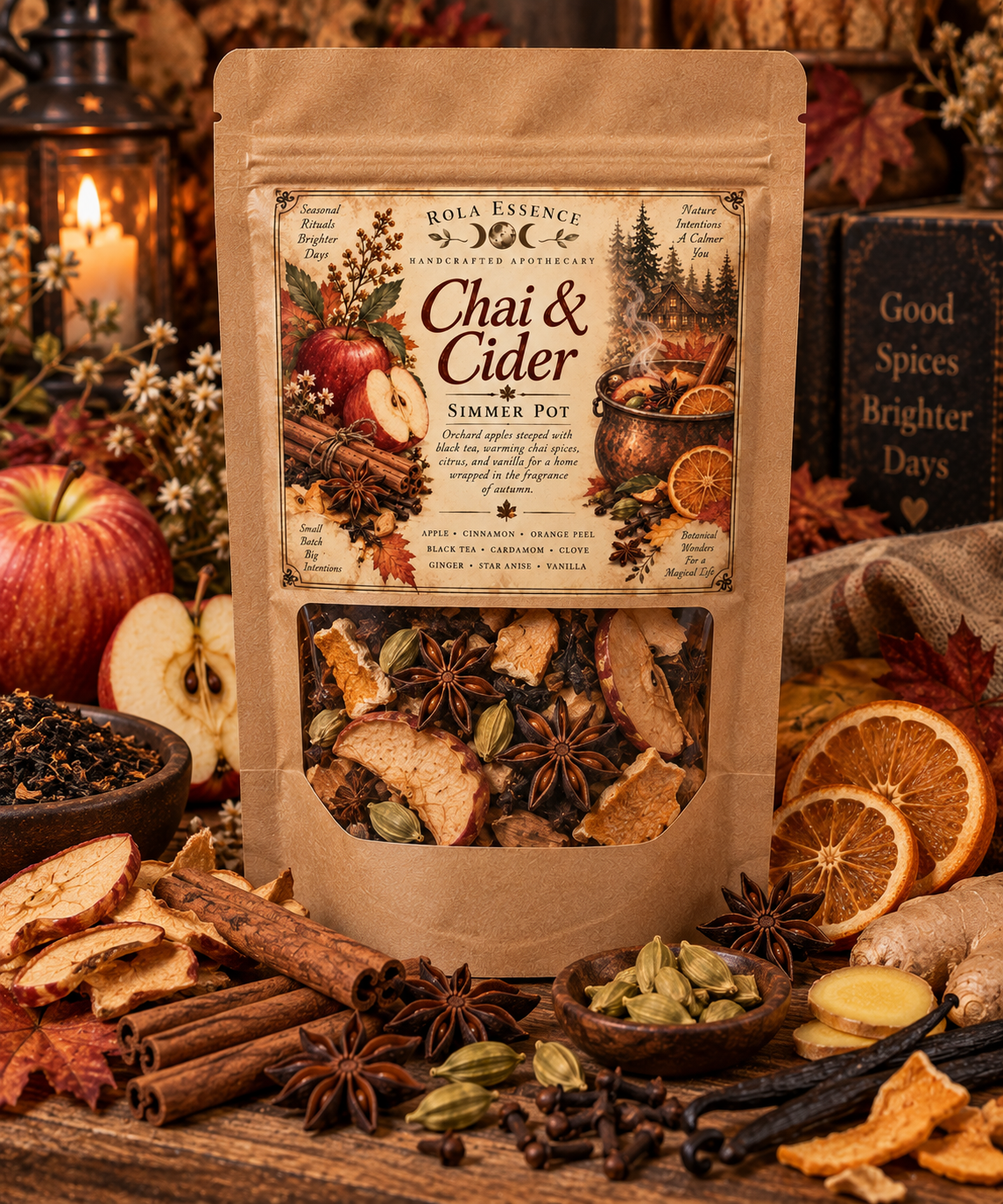 Chai & Cider Simmer Pot
