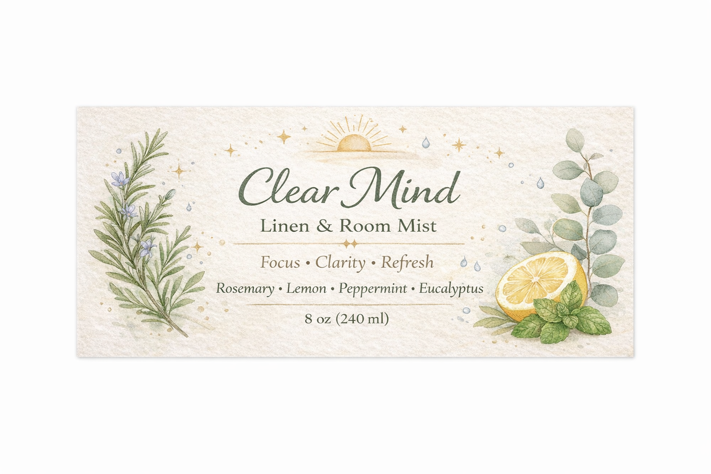 Clear Mind Linen & Room Mist