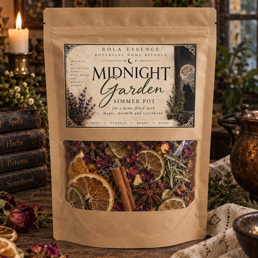 Midnight Garden Simmer Pot | Where Wild Herbs Meet Midnight Magic