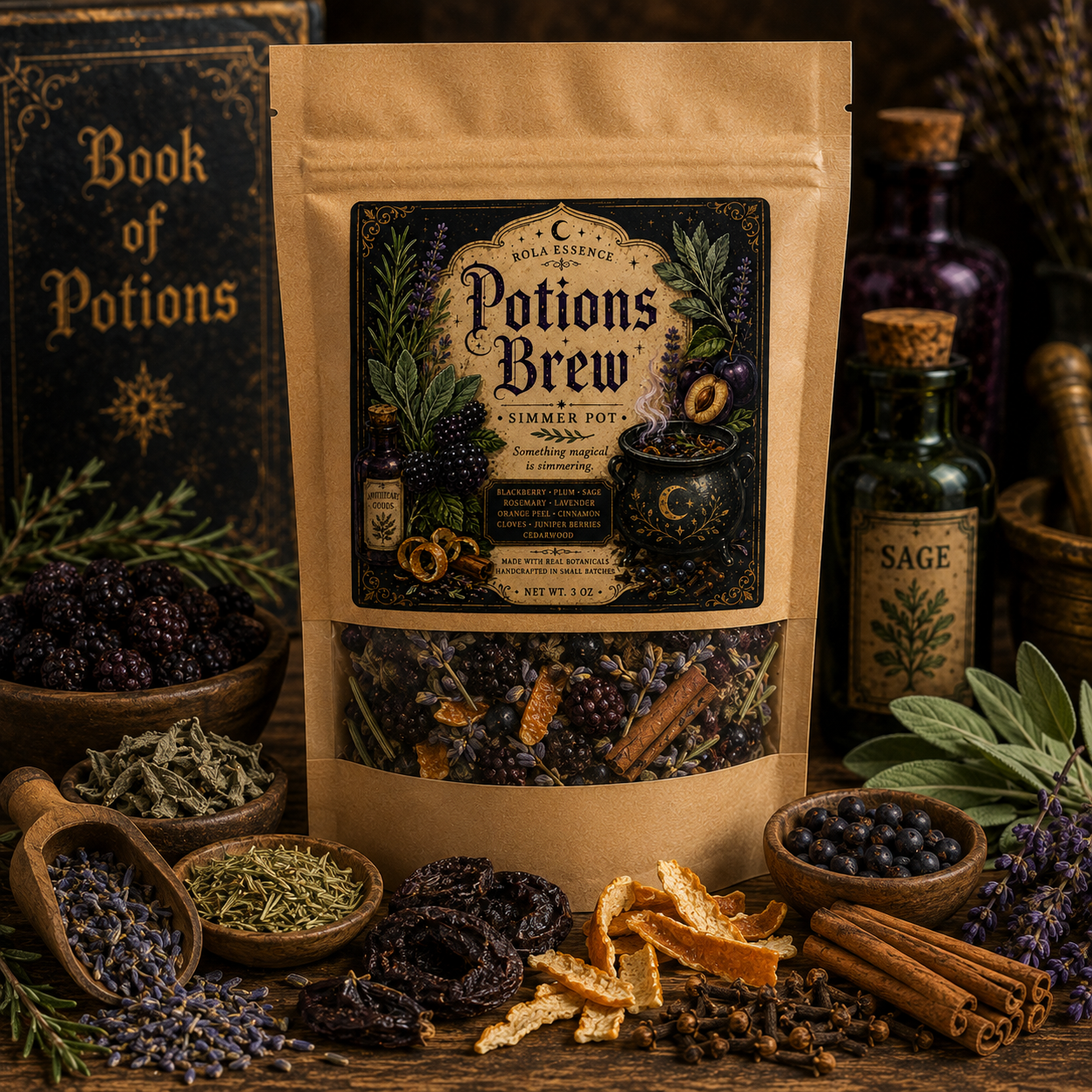 Potions Brew Simmer Pot | Brew • Simmer • Enchant