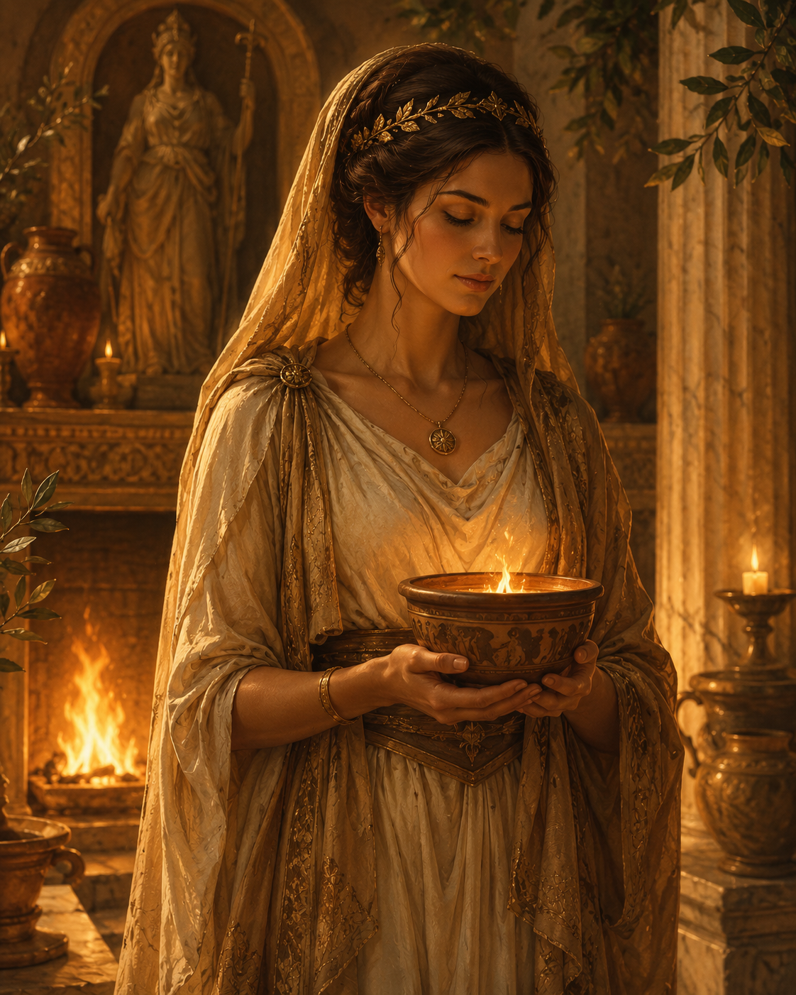 Hestia’s Hearth Candle