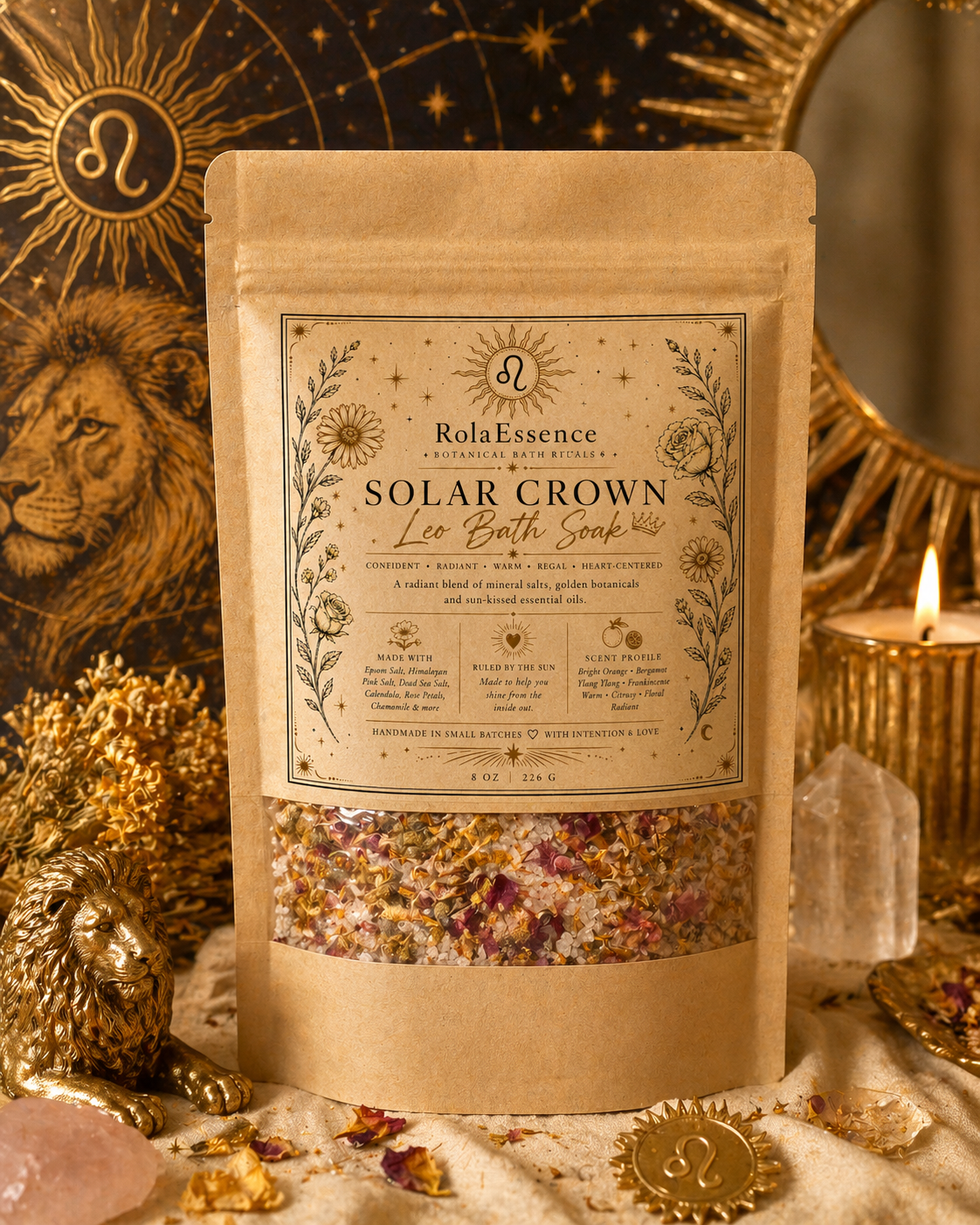 Solar Crown – Leo Bath Soak