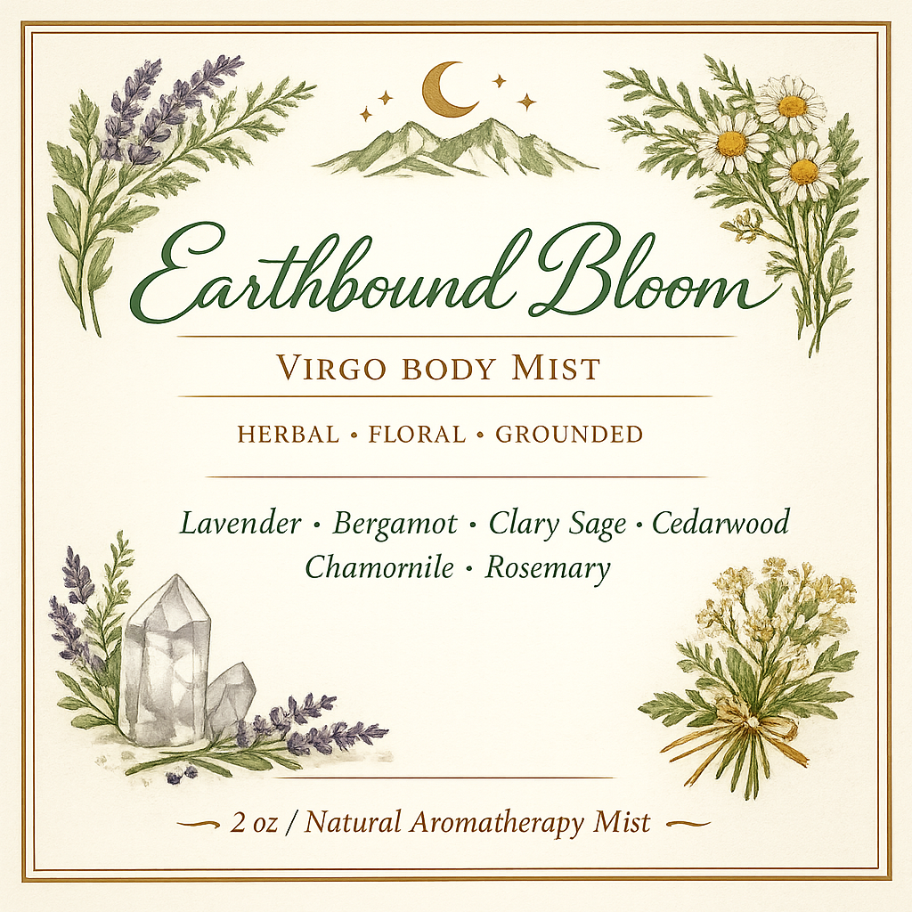 Earthbound Bloom - Virgo Body Mist