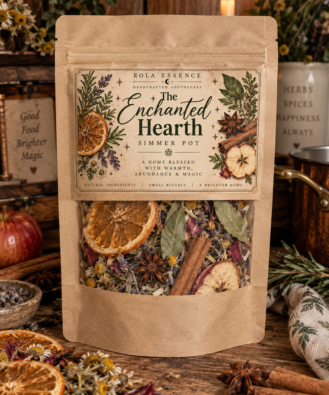 The Enchanted Hearth Simmer Pot