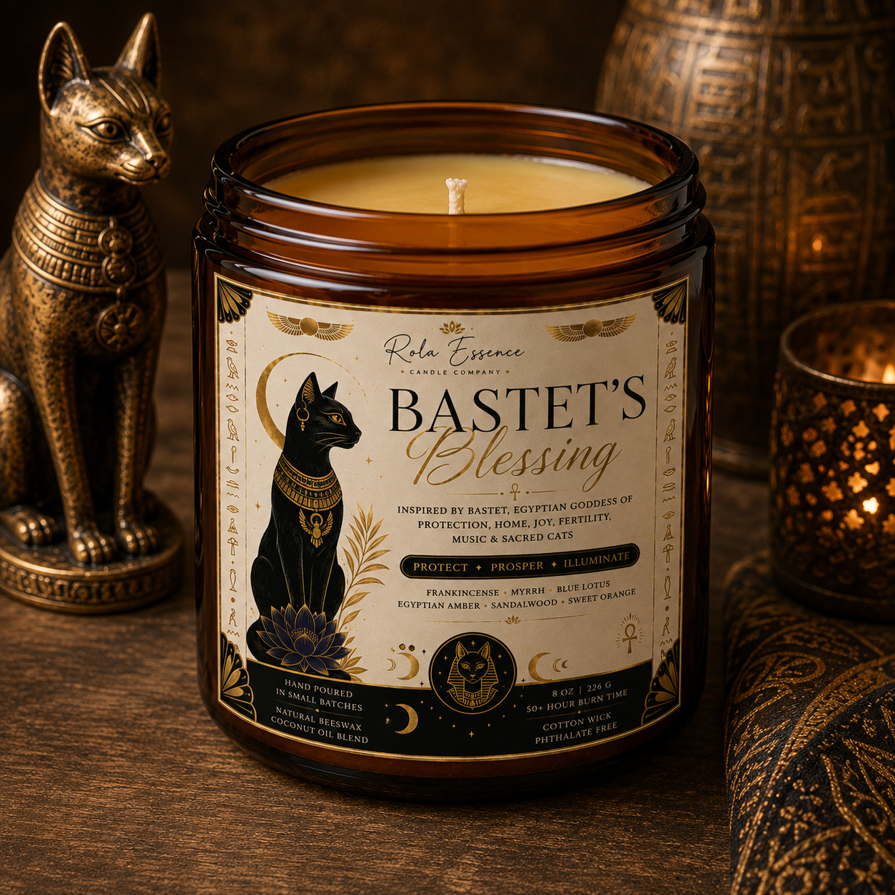 Bastet’s Blessing Candle