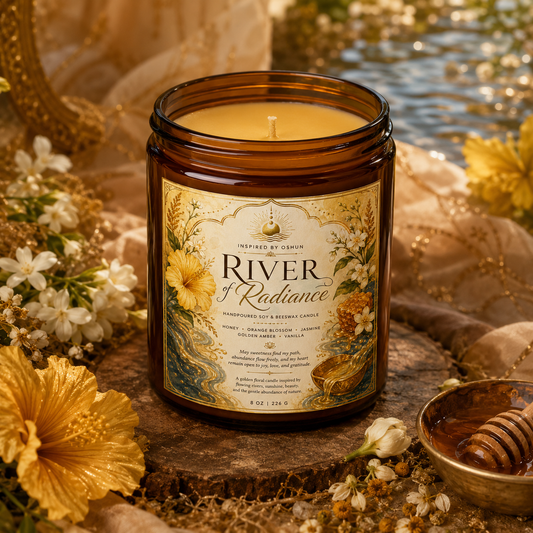 River of Radiance - Oshun Inspired Candle
