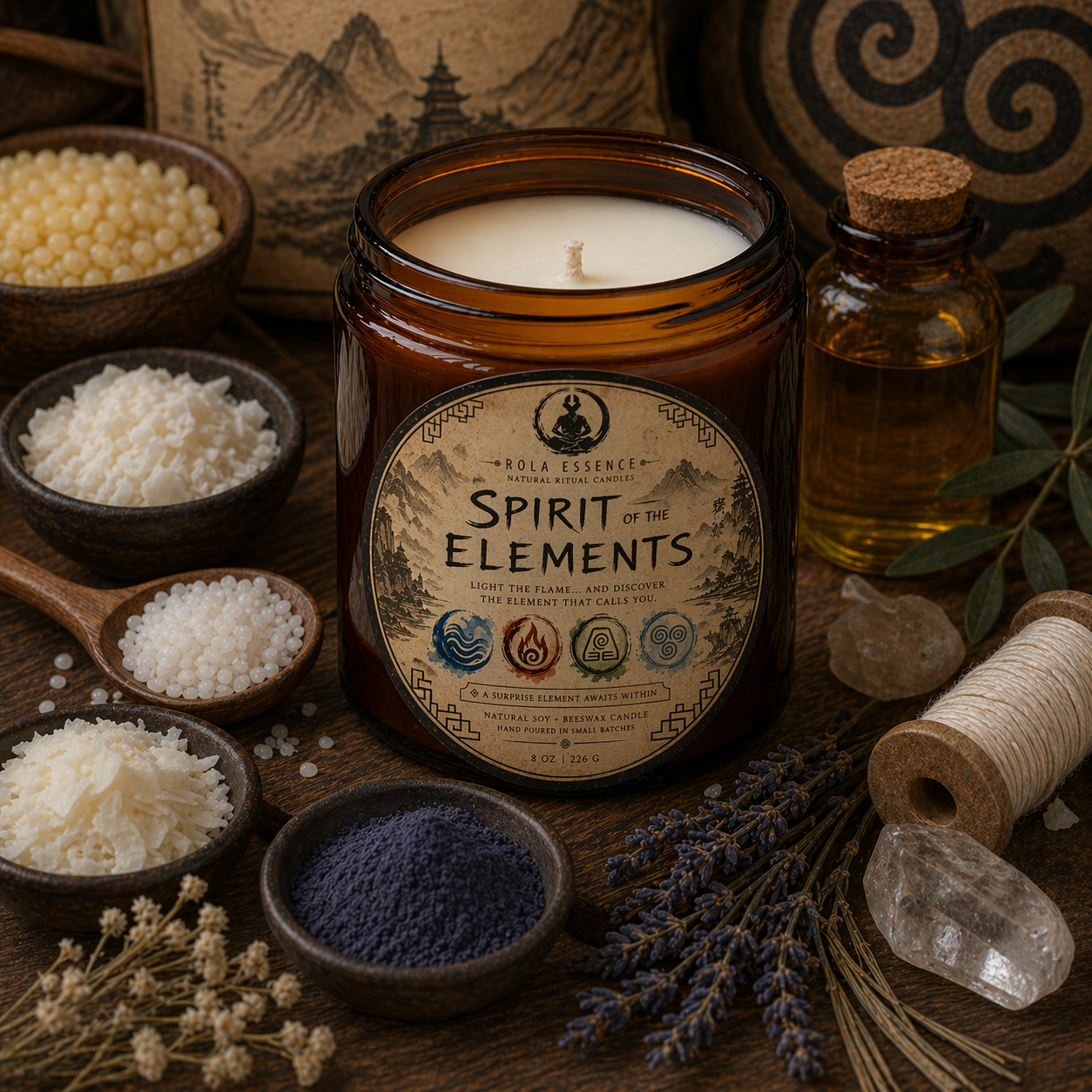 Spirit of the Elements Candle