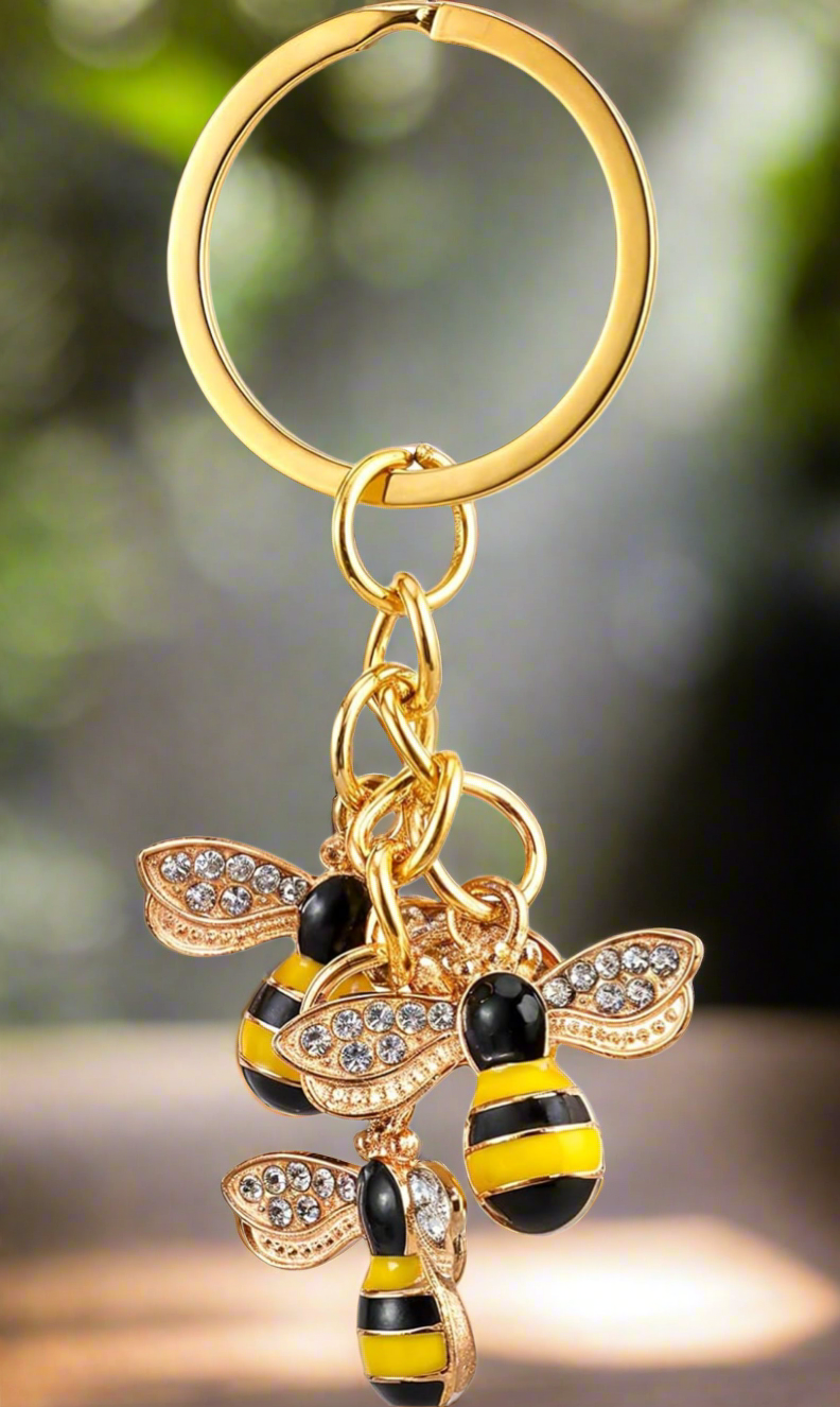 HoneyBee Keychain