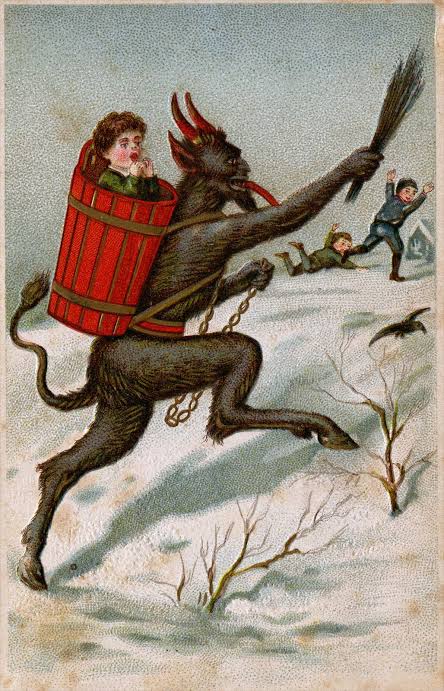 Krampus – Yuletide Reckoning Beeswax Candle