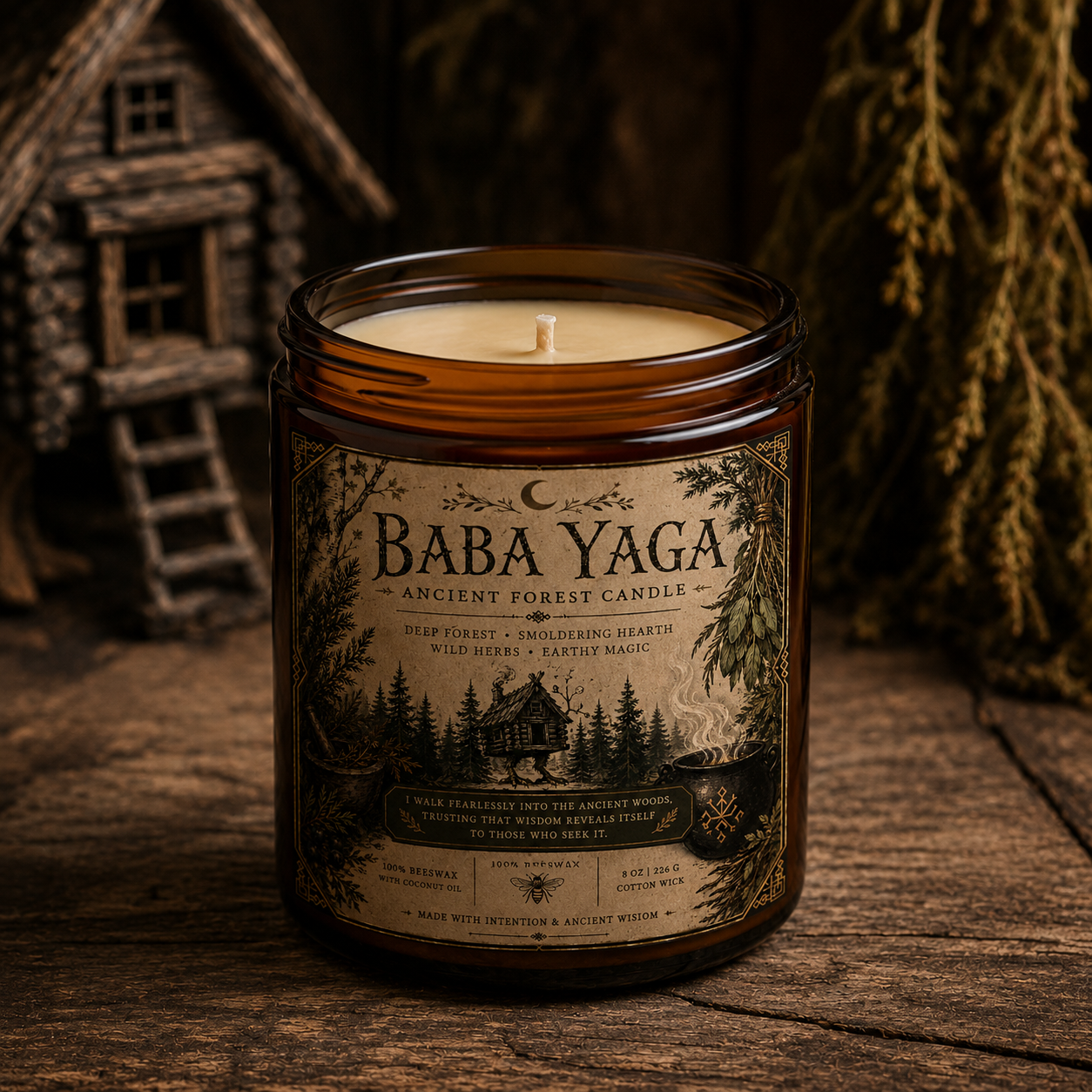 Baba Yaga Candle
