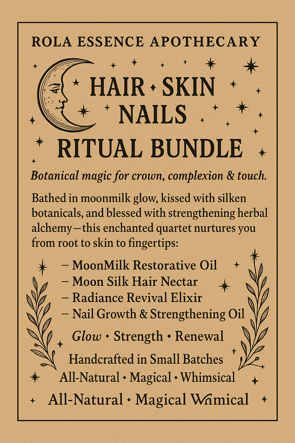 Skin, Hair, & Nail Bundle