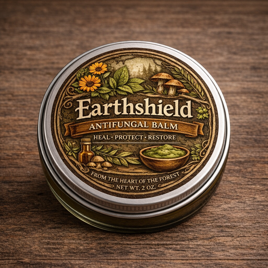 Earthshield Antifungal Balm - Natural Anti-Fungal • Discomfort Calming • Itch Reducing