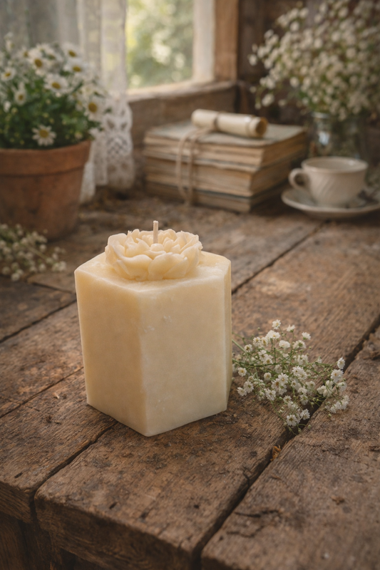 Sunlit Bloom Candle