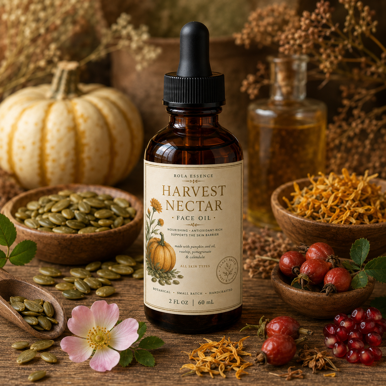 Harvest Nectar Face Oil - Glow • Nourish • Soften