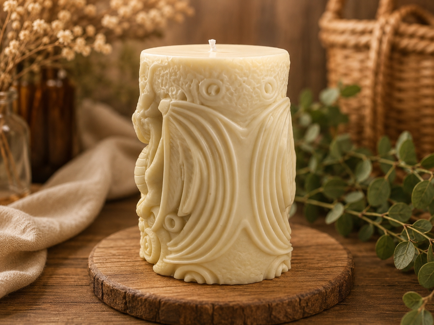 Ancient Grove Dragon Candle
