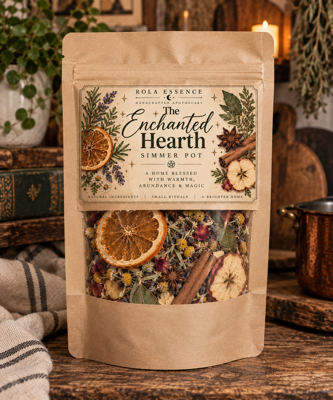 The Enchanted Hearth Simmer Pot