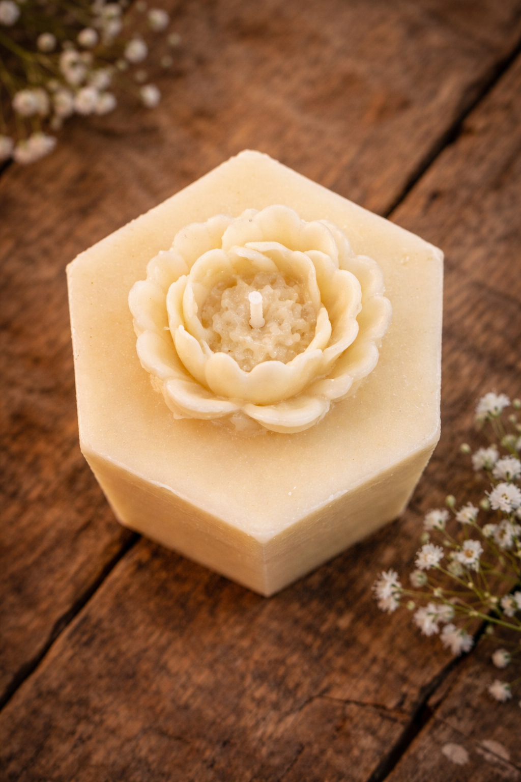 Sunlit Bloom Candle