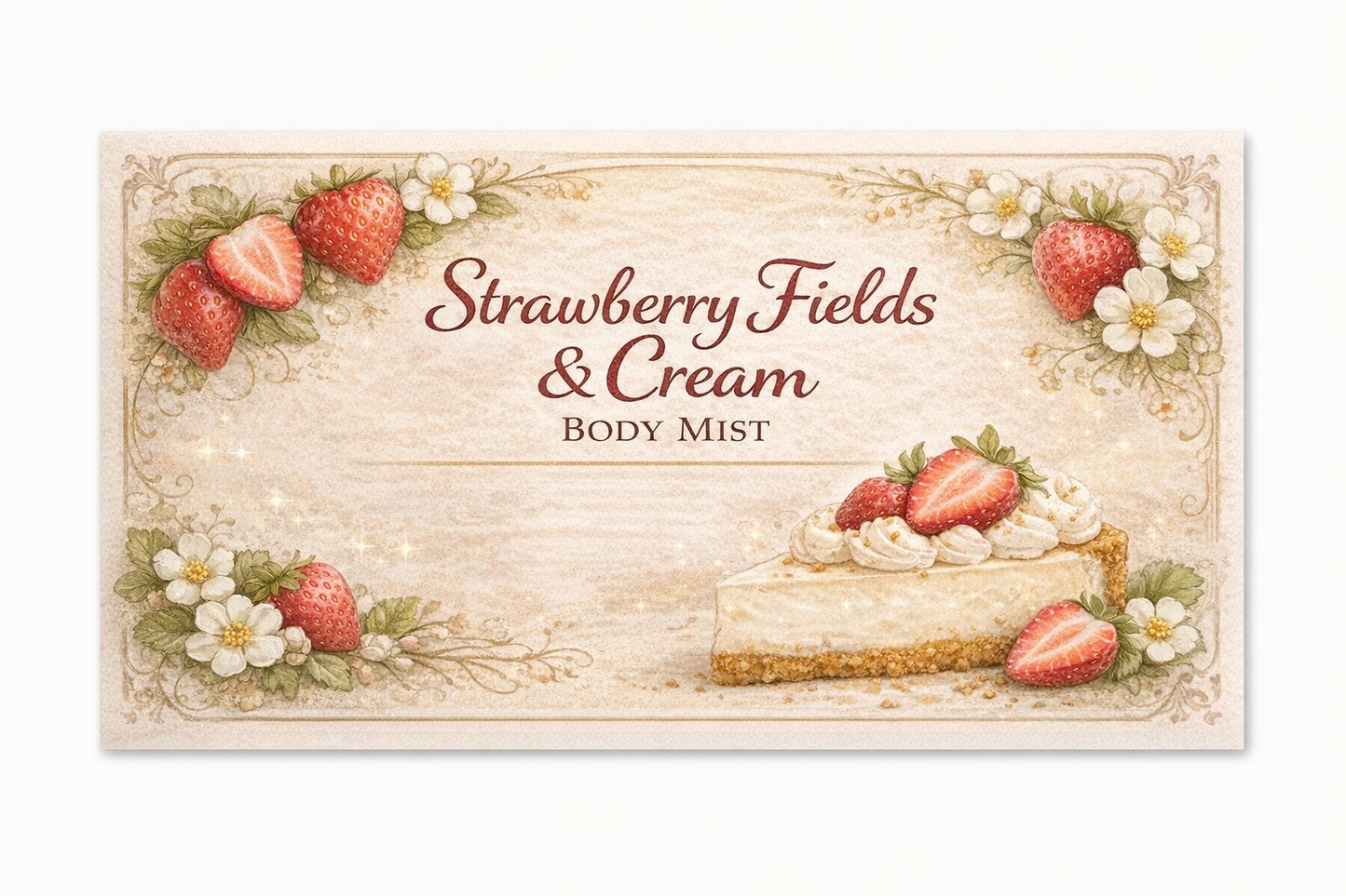 Strawberry Fields & Cream Body Mist