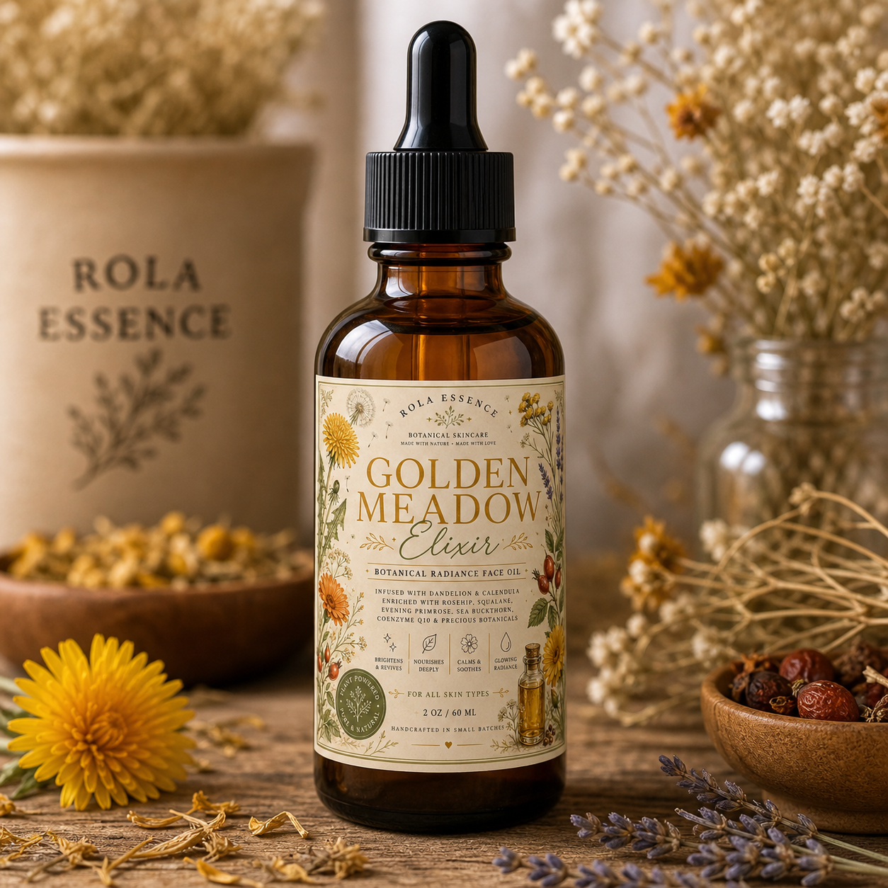 Golden Meadow Elixir - Sensitive Skin Approved • Skin Softening • Redness Reducing
